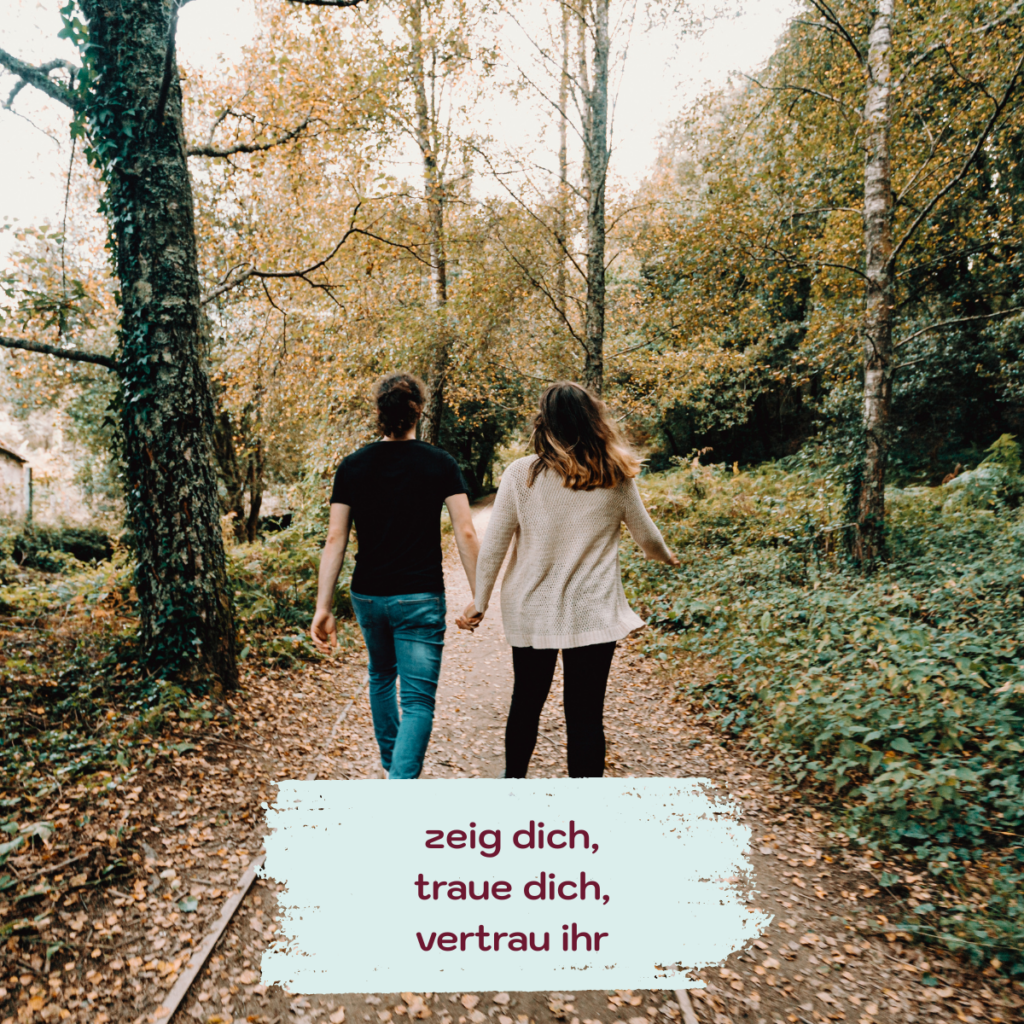 spaziergang mann und Frau